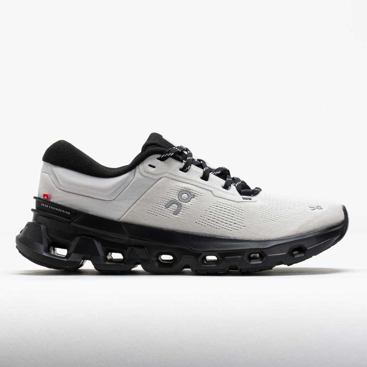 On Cloudflyer 5 Men's Running Shoes Wolf/Black Size 13 Width D - Medium
