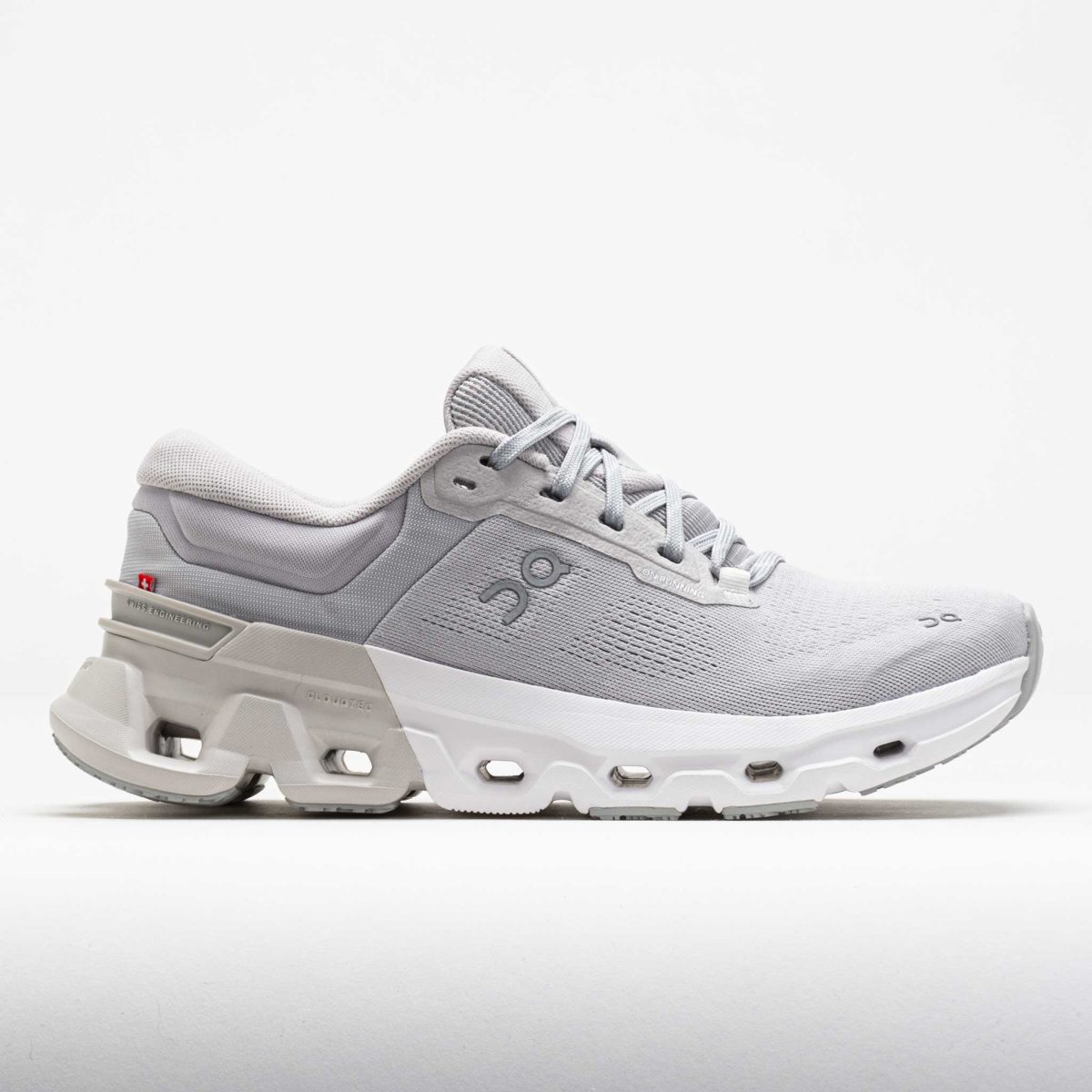 On Cloudflyer 5 Women's Running Shoes Glacier/Wolf Size 7 Width B - Medium