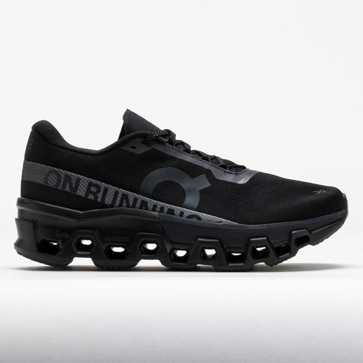 On Cloudmonster 2 Men's Running Shoes Black/Black Size 10 Width D - Medium