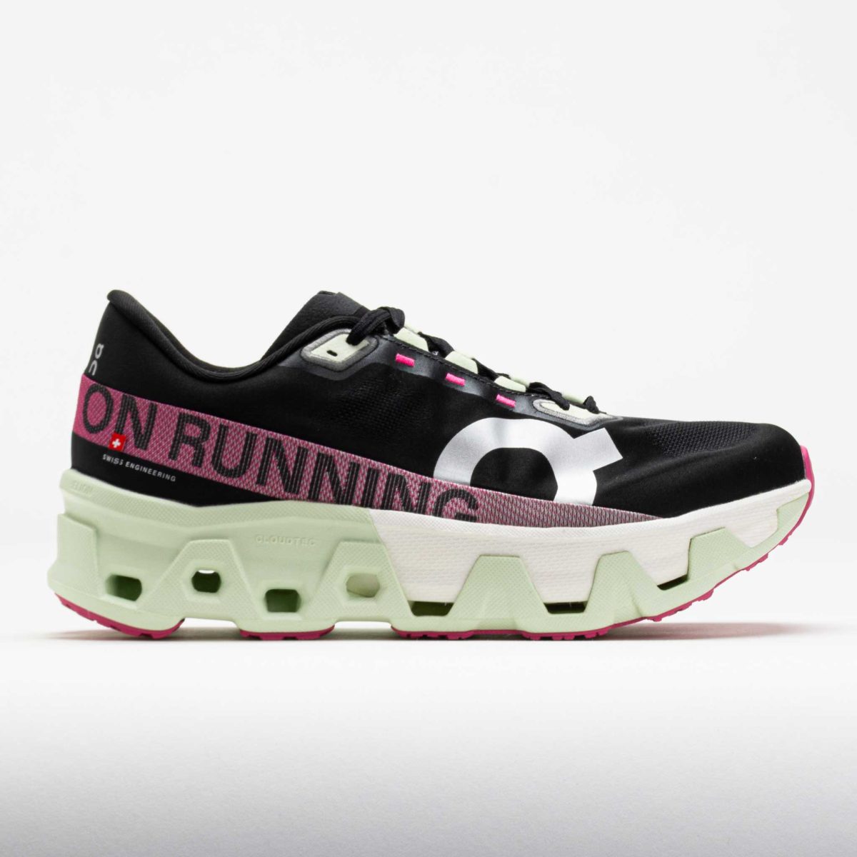 On Cloudmonster Hyper Men's Running Shoes Black/Lima Size 8.5 Width D - Medium