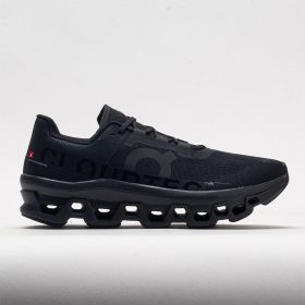 On Cloudmonster Men's Running Shoes All Black Size 10.5 Width D - Medium