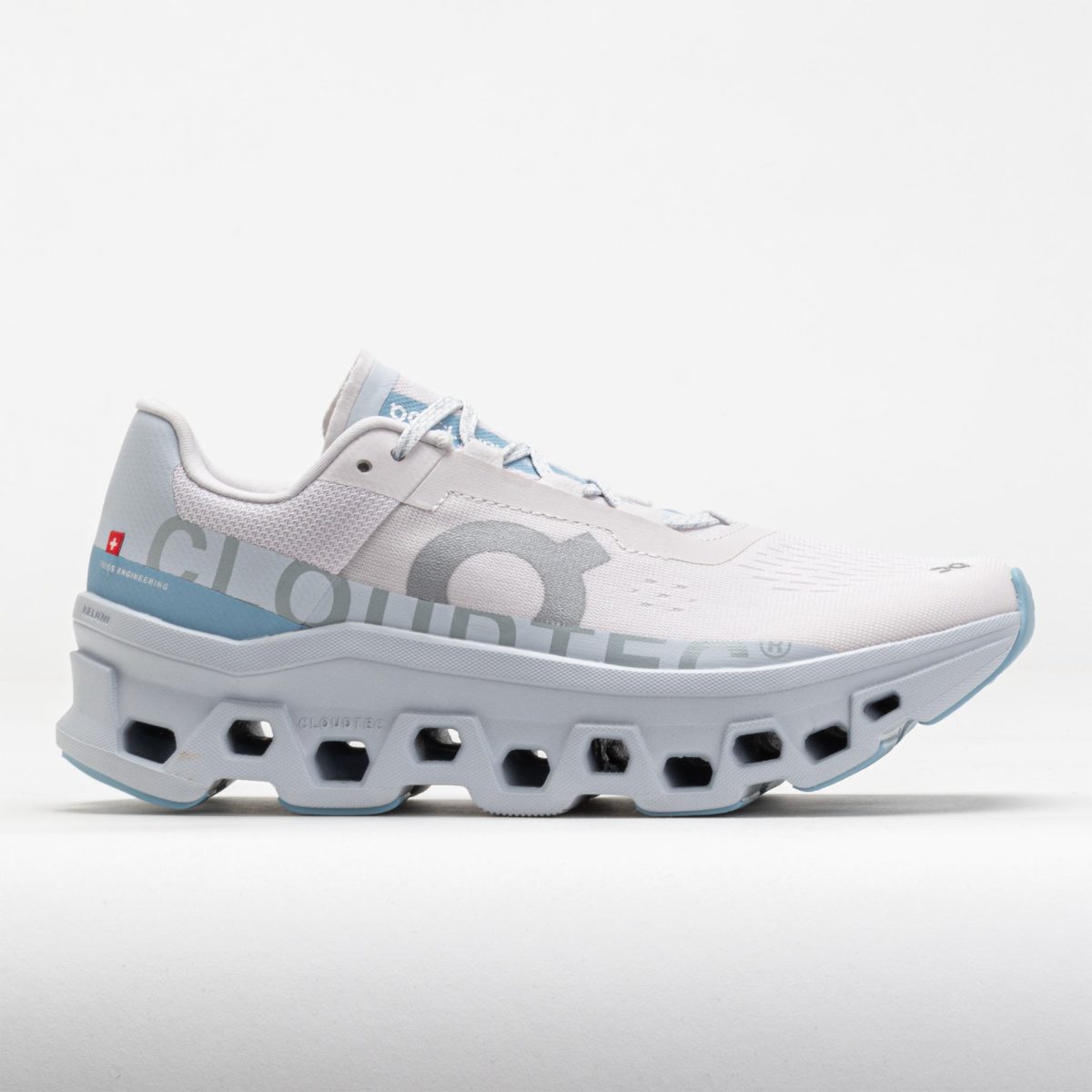 On Cloudmonster Women's Running Shoes Frost/Wash Size 9.5 Width B - Medium