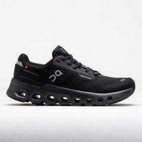 On Cloudrunner 2 Waterproof Women's Running Shoes Magnet/Black Size 9 Width B - Medium