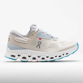 On Cloudstratus 3 Women's Running Shoes Cream/Arctic Size 9.5 Width B - Medium