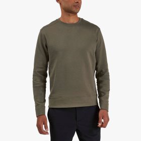 On Crew Neck Men's Running Apparel Olive, Size XL