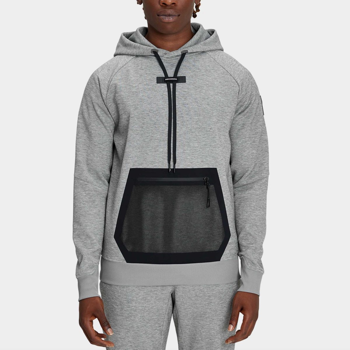 On Hoodie 3 Men's Running Apparel Grey, Size Small