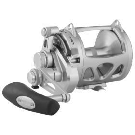 PENN International VIS Silver Two-Speed Lever Drag Reel - 4.1:1/1.4:1 - 30 lbs.