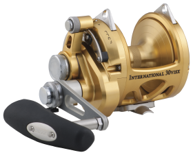 PENN International VISX Gold Two-Speed Lever Drag Reel - 4.1:1/1.4:1 - 50/440