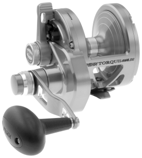 PENN Torque Two-Speed Lever Drag Silver Reel