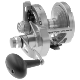 PENN Torque Two-Speed Lever Drag Silver Reel - TRQ40NLD2S