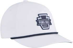 PUMA Interstate Snapback Men's Golf Hat - Blue, Size: One Size