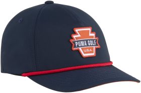 PUMA Interstate Snapback Men's Golf Hat - Blue, Size: One Size