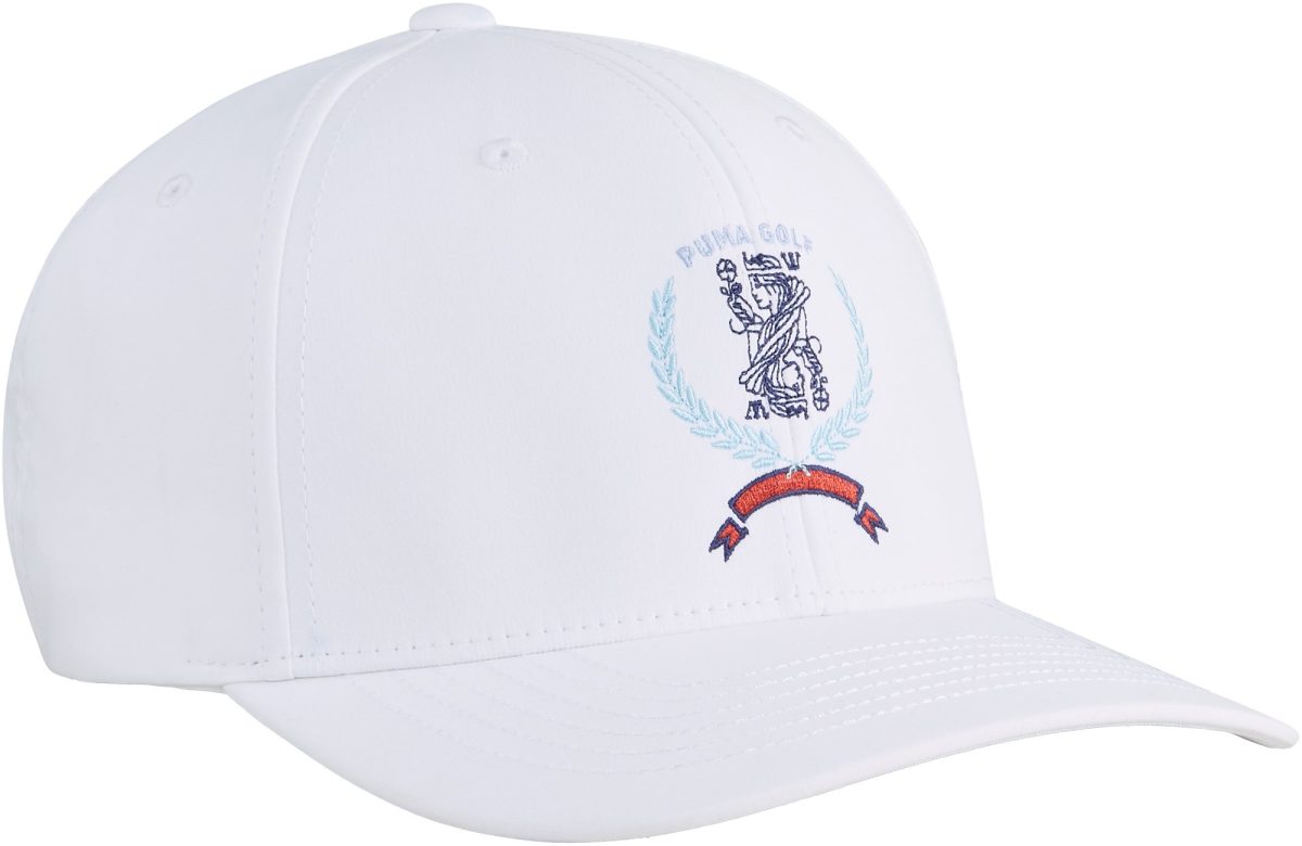 PUMA Queen City Snapback Men's Golf Hat - White, Size: One Size