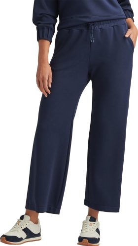 Peter Millar Womens Flora Knit Cropped Golf Pants - Blue, Size: Large