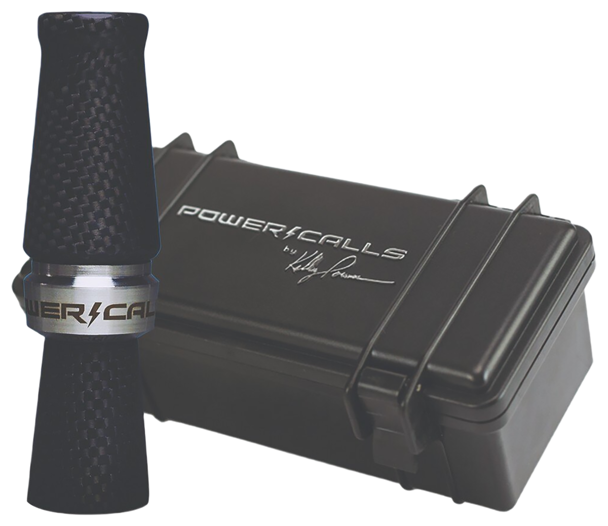 Power Calls Torque CTI Double Reed Duck Call Carbon/Titanium Tone Board