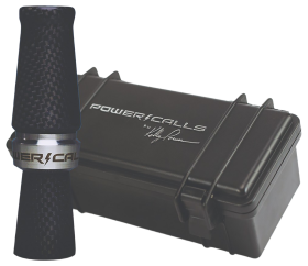 Power Calls Torque CTI Double Reed Duck Call Carbon/Titanium Tone Board