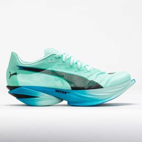 Puma Fast-R NITRO Elite 3 Men's Running Shoes Mint Melt/Speed Blue Size 8.5 Width D - Medium