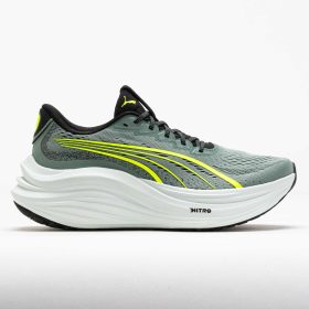 Puma MagMax NITRO Men's Running Shoes Green Moon/Yellow Alert Size 8.5 Width D - Medium