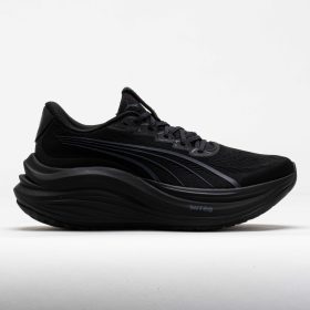 Puma MagMax NITRO Men's Running Shoes Puma Black/Galactic Gray Size 8.5 Width D - Medium