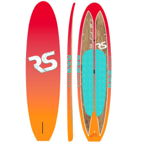 RAVE Sports Shoreline Caribbean Series SS110 SUP Stand-Up Paddleboard - Sunburst Orange