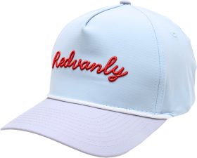 REDVANLY Script 5 Panel Golf Hat - Blue