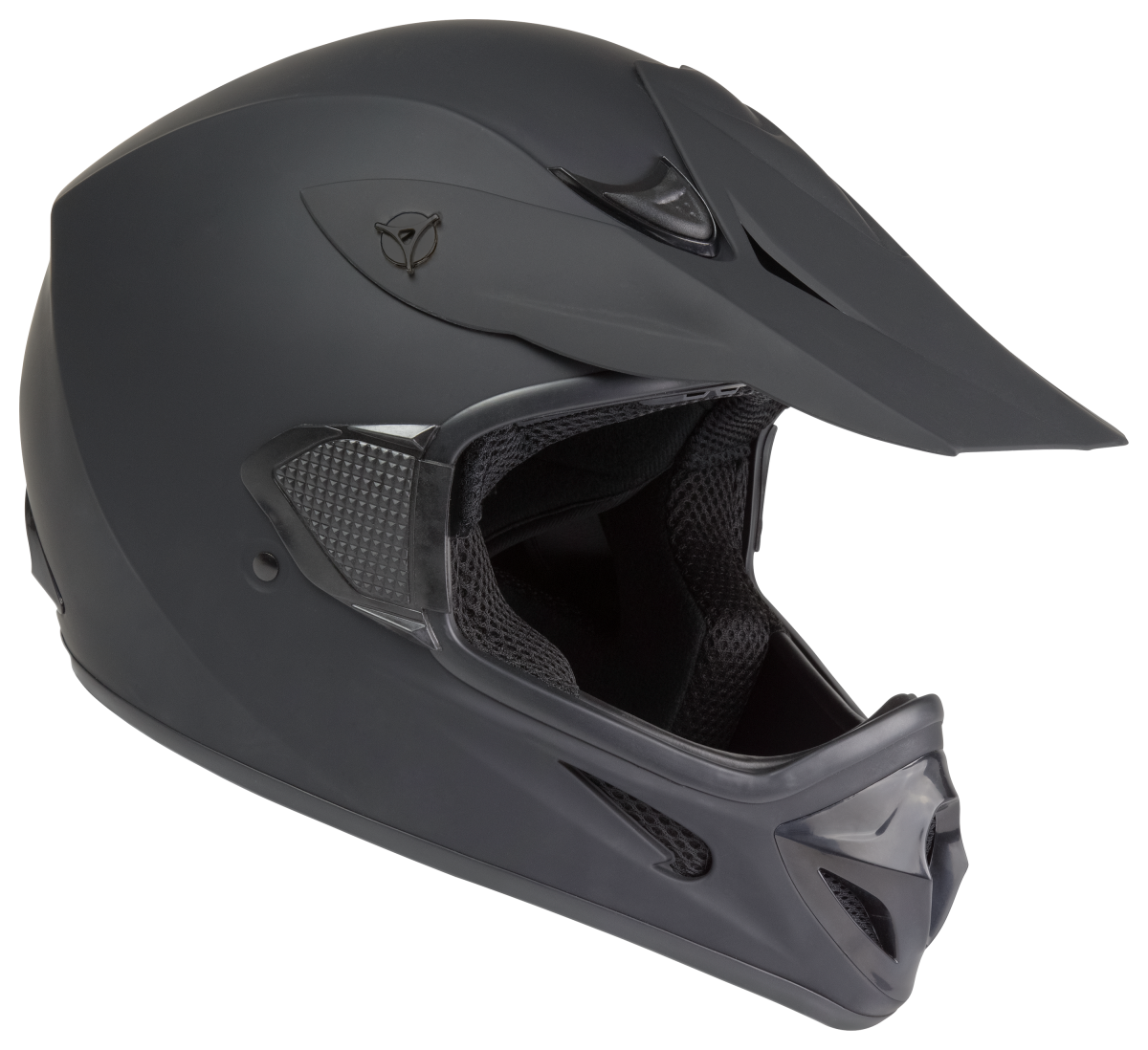 Raider RX1 MX Off-Road Helmet for Adults - Matte Black - Small