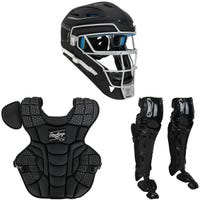 Rawlings Mach Intermediate Baseball Catcher's Set - 2023 Model in Black