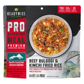 ReadyWise Pro Adventure Meal Beef Bulgogi & Kimchi Fried Rice