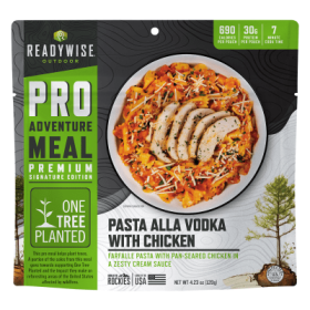 ReadyWise Pro Adventure Meal Pasta Alla Vodka With Chicken