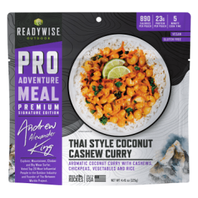 ReadyWise Pro Adventure Meal Thai Style Coconut Cashew Curry