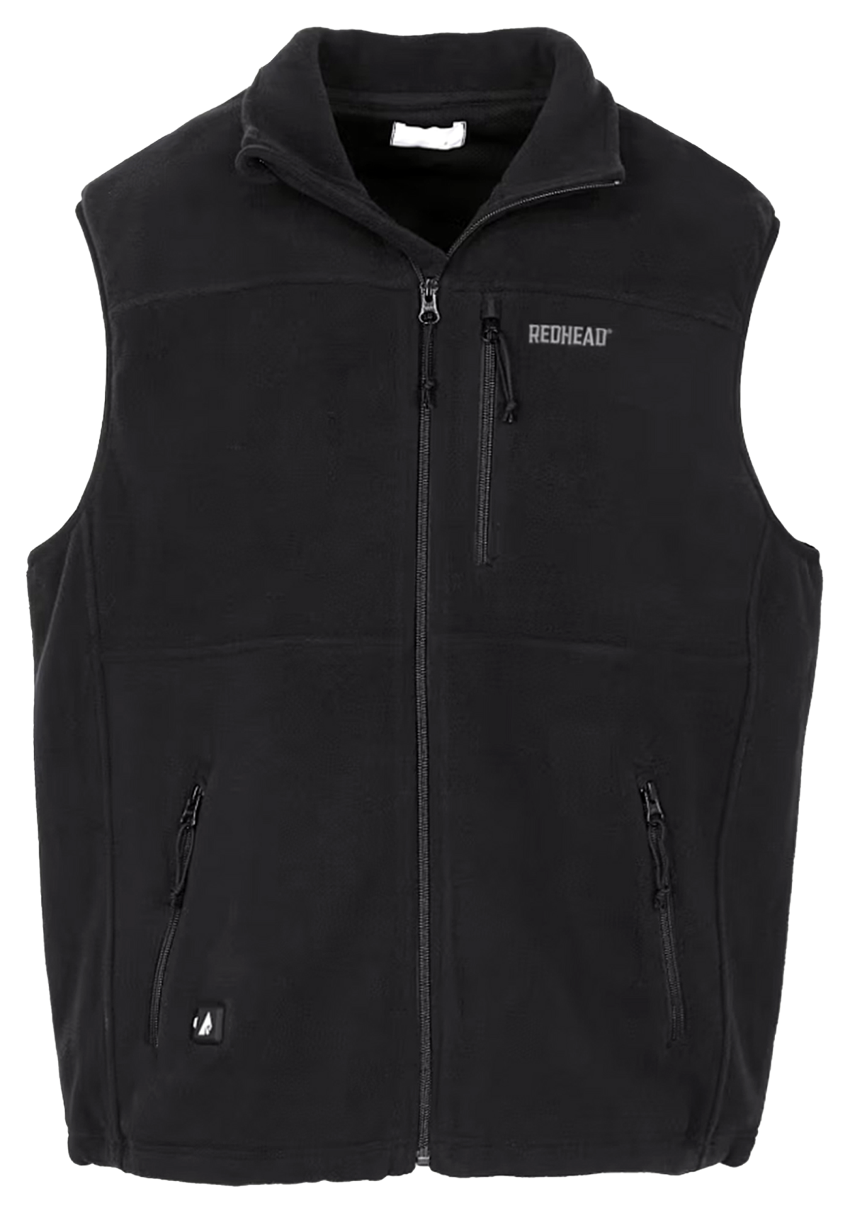RedHead 5V Battery Heated Fleece Vest for Men - Black - M