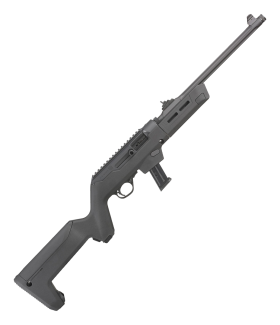 Ruger PC Carbine Semi-Auto Rifle with Magpul Backpacker Stock and Tritium Sight
