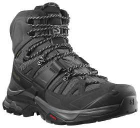 Salomon Quest 4D Mid GTX 4 Hiking Boots for Men - Magnet/Black/Quarry - 9.5M