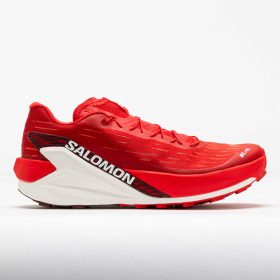 Salomon S/Lab Pulsar 4 Unisex Fiery Red/Vanilla Ice/Andorra Trail Running Shoes Size Men's 9.5 / Women's 10.5 Width Medium
