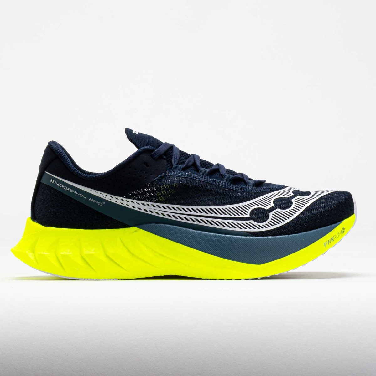 Saucony Endorphin Pro 4 Men's Running Shoes Navy/Citron Size 12 Width D - Medium