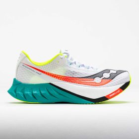 Saucony Endorphin Pro 4 Men's Running Shoes White/Mutant Size 10.5 Width D - Medium