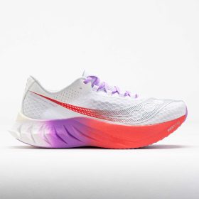 Saucony Endorphin Pro 4 Women's Running Shoes White/Crocus Size 8 Width B - Medium