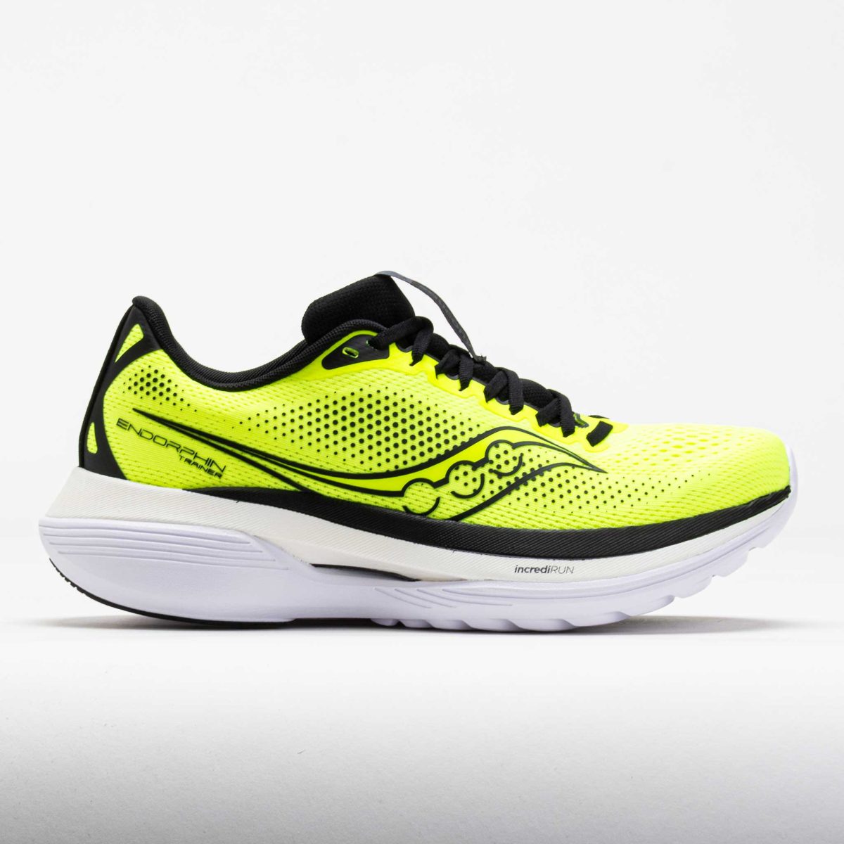 Saucony Endorphin Trainer Men's Running Shoes Citron/Black Size 13 Width D - Medium