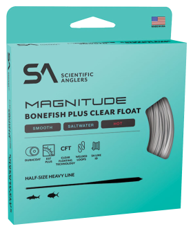 Scientific Anglers Magnitude Smooth Bonefish Plus Fly Line - Ivory/Clear - 7