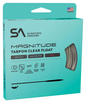 Scientific Anglers Magnitude Smooth Tarpon Fly Line - Sand/Clear - 11