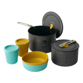 Sea to Summit Frontier Ultralight 6-Piece 2-Pot Packable Cook Set