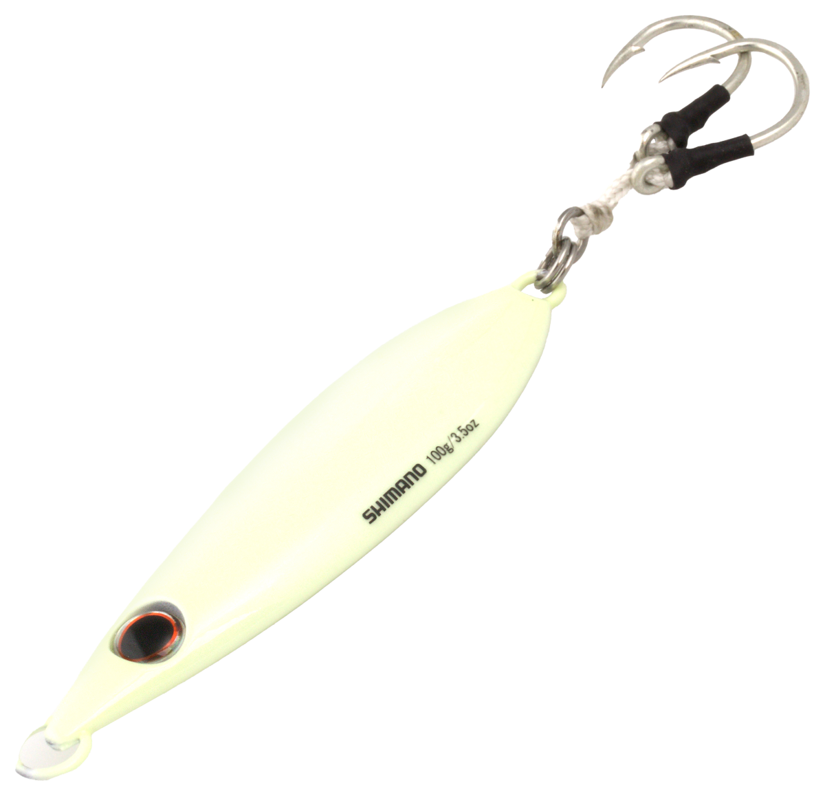 Shimano Butterfly Flat-Fall Jigs - Super Glow - 5-3/8"