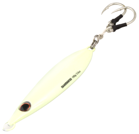 Shimano Butterfly Flat-Fall Jigs - Super Glow - 5-3/8"