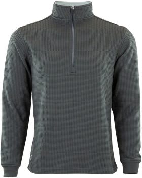 Straight Down Optic Quarter-Zip Men's Golf Pullover - Brown, Size: X-Large