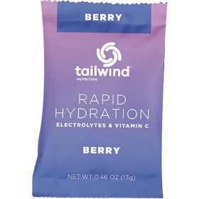 Tailwind Nutrition Rapid Hydration Berry, Box of 12 Single Servings, One Size
