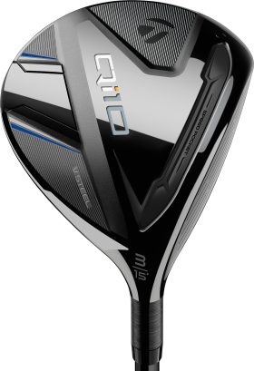 TaylorMade Qi10 Fairway Woods - ON SALE - LEFT - VEN TR BLUE 6 S - 5W - Golf Clubs
