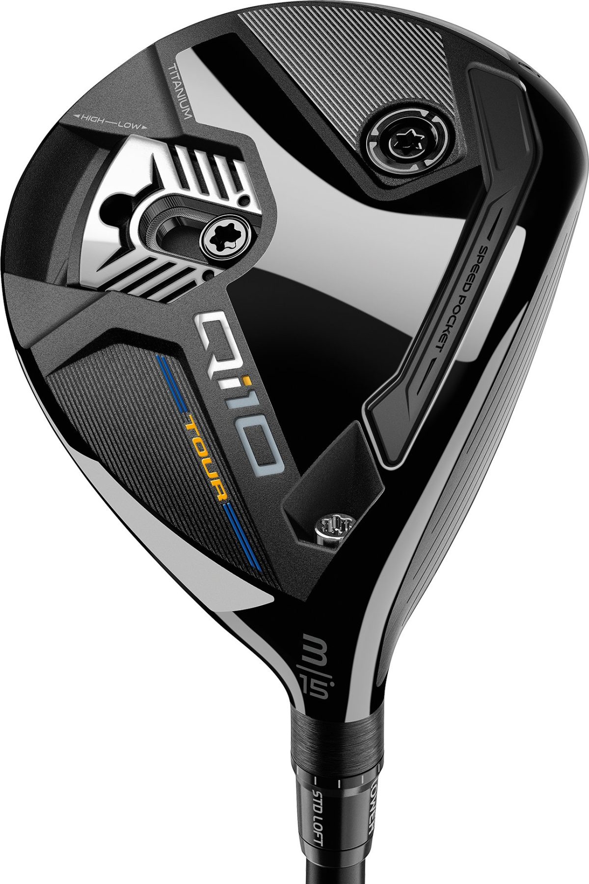 TaylorMade Qi10 Tour Fairway Woods - ON SALE - RIGHT - TN BL AV LM 65R - 5W - Golf Clubs