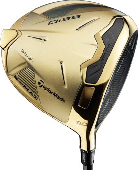 TaylorMade Qi35 Max Designer Series Precious Metals Gold Driver - RIGHT - DIAMANA T+60 5R - 10.5 - Golf Clubs
