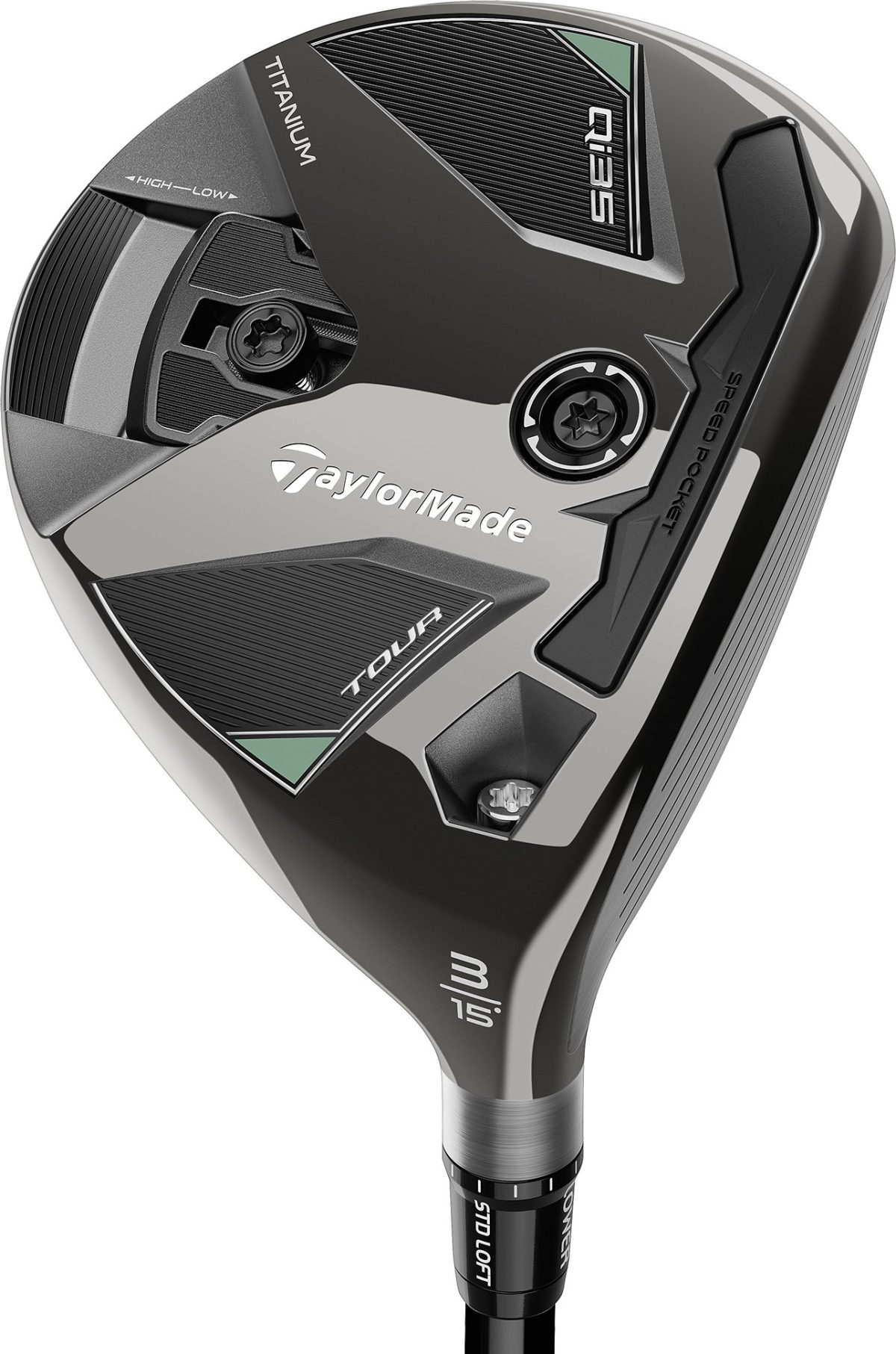TaylorMade Qi35 Tour Fairway Woods 2025 - RIGHT - KAILI BL DW 75X - 5W/18.0 - Golf Clubs