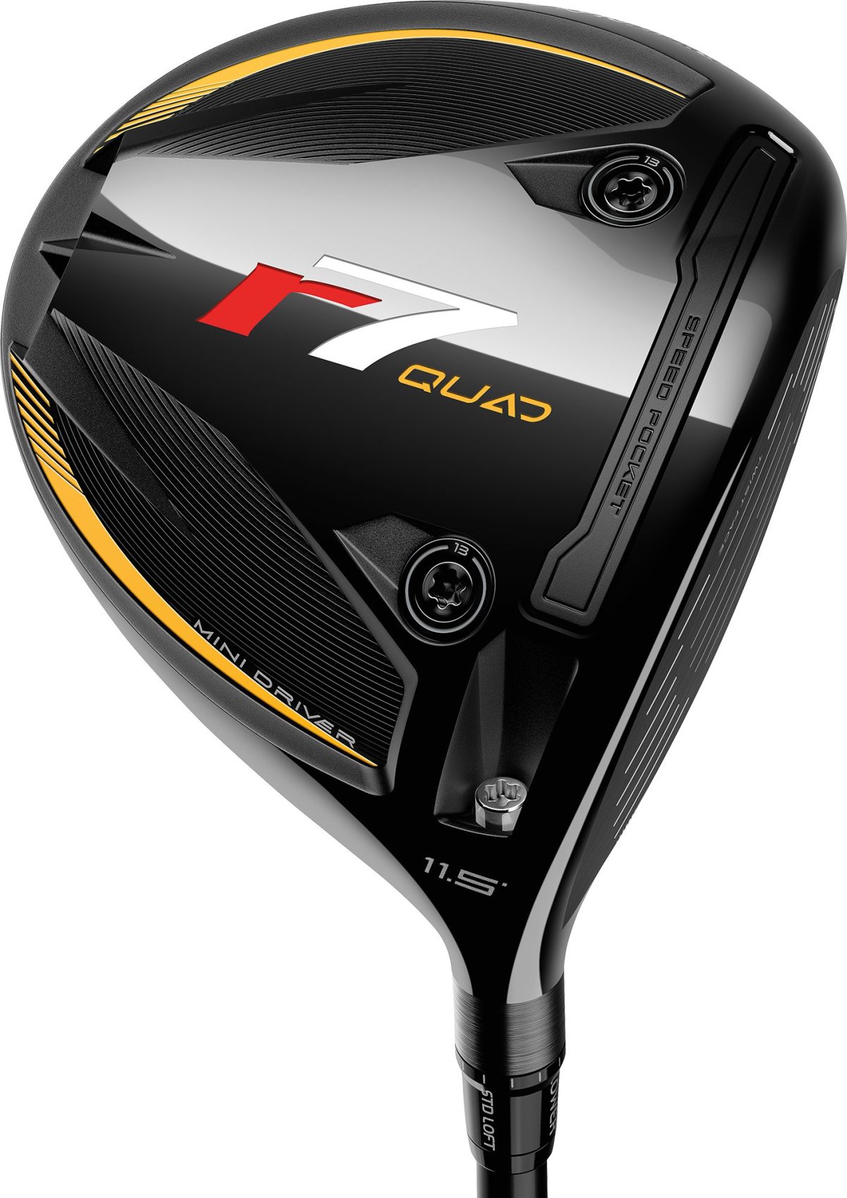 TaylorMade R7 Quad Mini Driver 2025 - LEFT - SPEEDER MD 6S - 11.5 - Golf Clubs